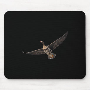 Specklebelly Gänse Shirt Weiße Vordergrinne Gänse Mousepad