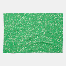 Speckled Green Kitchen Handtuch