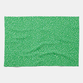 Speckled Green Kitchen Handtuch