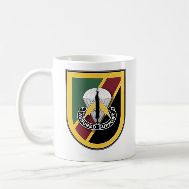 SpecOps Cmd - Stützbataillon - im Flugzeug 2 Kaffeetasse (Links)