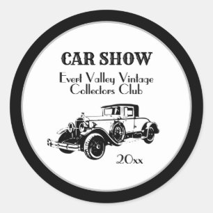SPECTACLE DE VOITURE - Sticker