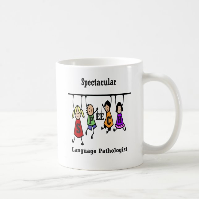 Spectacular Speech Language Pathologe Kids Kaffeetasse (Rechts)