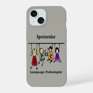 Spectacular Speech Language Pathologist Children iPhone 15 Hülle