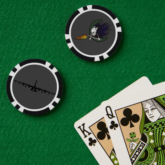 Specter Gunship Poker Chips (Pokertisch (doppelt))