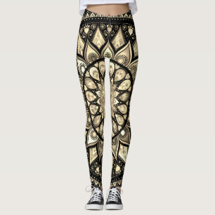 Spectre de couleurs mandala leggings