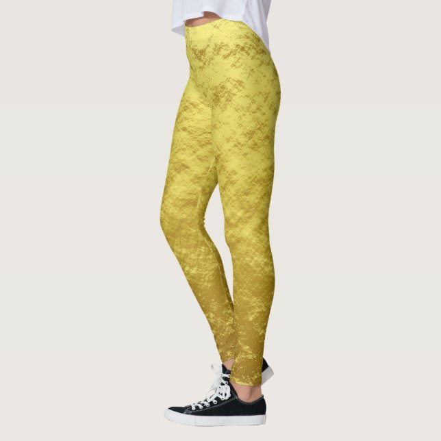 Spectre de feuilles d'or leggings (Gauche)