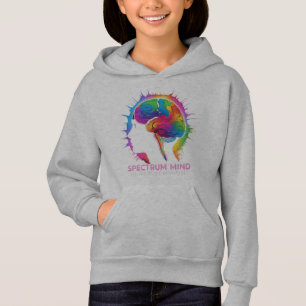 Spectrum Mind - Farbenfrohe Gehirne Neurodiversity Hoodie