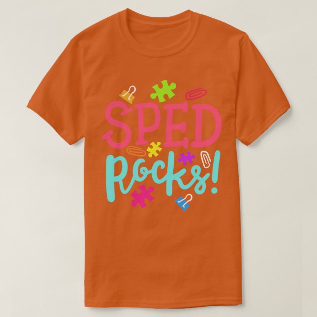 SPED Bildung SPED Lehrer 2 T-Shirt (Design vorne)
