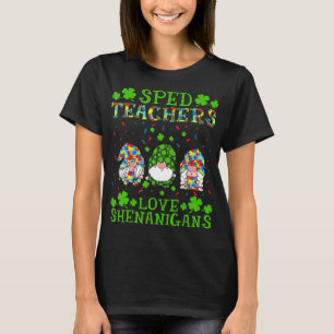 SPED Lehrer Liebe Shenanigans Autism Awareness St T-Shirt