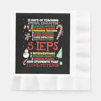 SPED School T-Shirt Funny Special Bildung Lehrer Serviette
