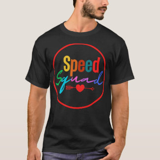 Sped Squad Einfache Illustration 3 T-Shirt
