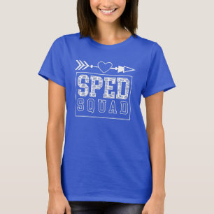 SPED Squad Special Bildung Teacher Novelty T-Shirt