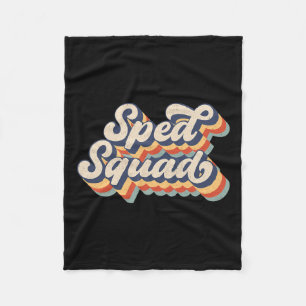 Sped Squad Special Ed Teacher zurück zur Schule 20 Fleecedecke