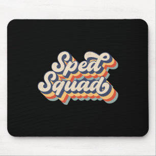 Sped Squad Special Ed Teacher zurück zur Schule 20 Mousepad