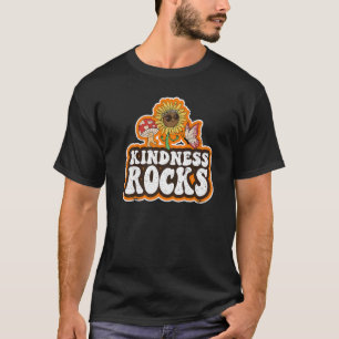 Sped Teacher Anti Bullying Hippie Sunflower Kindne T-Shirt