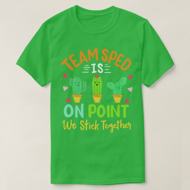 SPED-Team SPED Spezielle Bildung Lehrer T-Shirt (Design vorne)