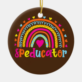 Speducer Special Bildung Teacher Sped Ed Keramik Ornament