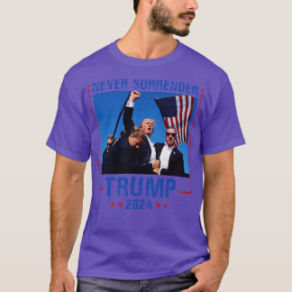 Speech Fist in der Air Pennsylvania 2024 Nie Sur T-Shirt