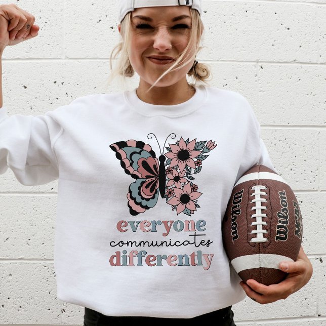 Speech Language Pathologist Butterfly Personalized Sweatshirt (Von Creator hochgeladen)