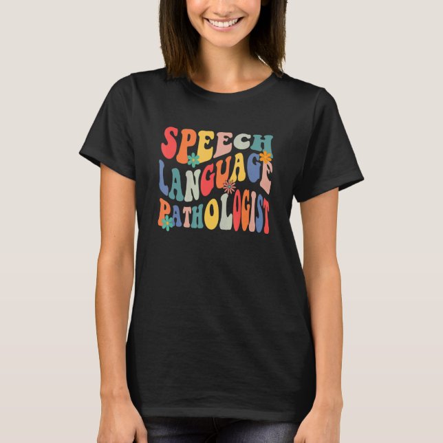 Speech Language Pathologist SLP Speech Therapy Pat T-Shirt (Vorderseite)