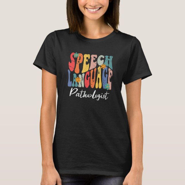Speech Language Pathologist SLP Speech Therapy Pat T-Shirt (Vorderseite)