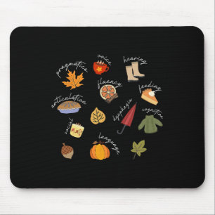 Speech Language Pathologist Speech Therapy SLP Fal Mousepad