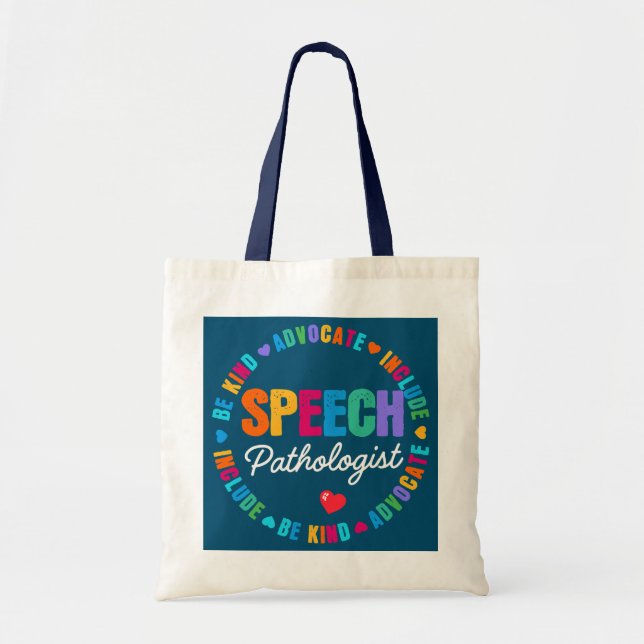 Speech Therapist SLP LIFE Speech Tragetasche (Vorne)