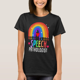 Speech Therapist Slp Life Squad Speech Pat T-Shirt