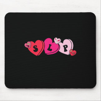 Speech Therapist Valentine's Day  Mousepad