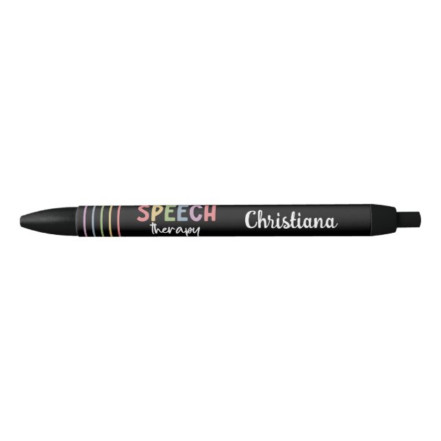 Speech Therapy SLP Speech Therapy Student Geschenk Kugelschreiber (Vorderseite)