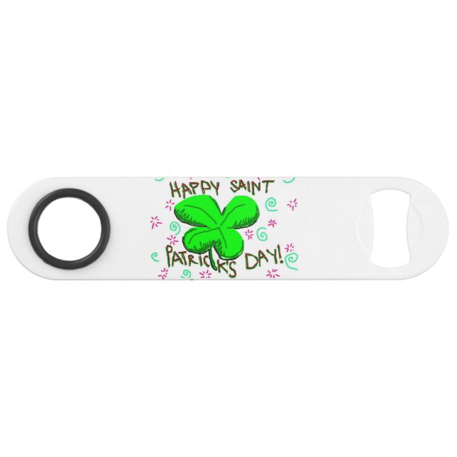 Speed Bottle Opener St. Patrick's Day Flaschenöffner (Vorderseite (Horizontal))