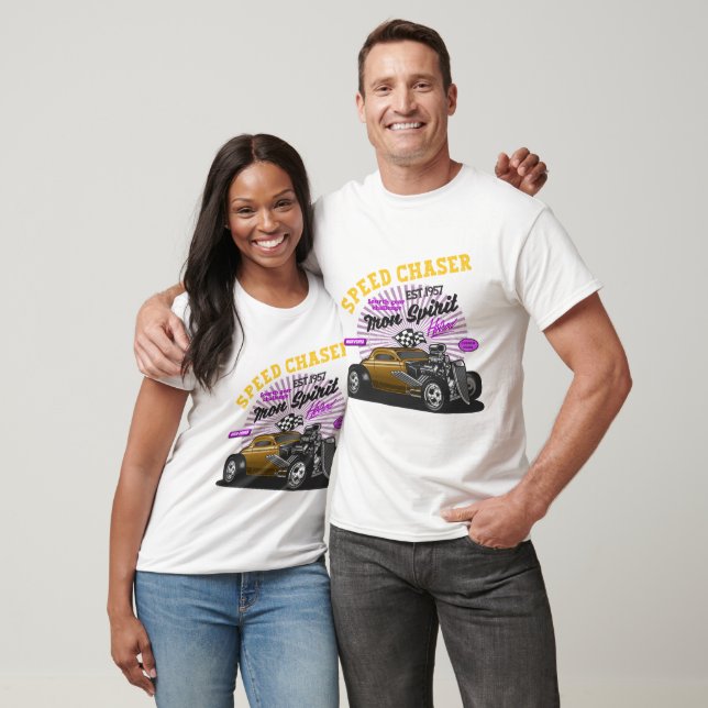 Speed Chaser Vintage Car T-Shirt (Unisex)