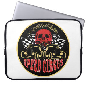 Speed Circus Originaldesign Laptopschutzhülle