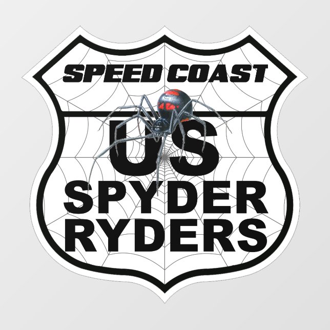 Speed Coast Chapter - Aufkleber Adler-Kapitel-Logo (Blatt)