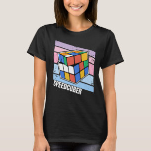 Speed Cubing Puzzle Speedcuber Premium T-Shirt