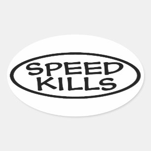 Speed Kills Autocollants
