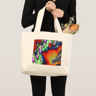 Speed of Light Large Tote Bag Jumbo Stoffbeutel