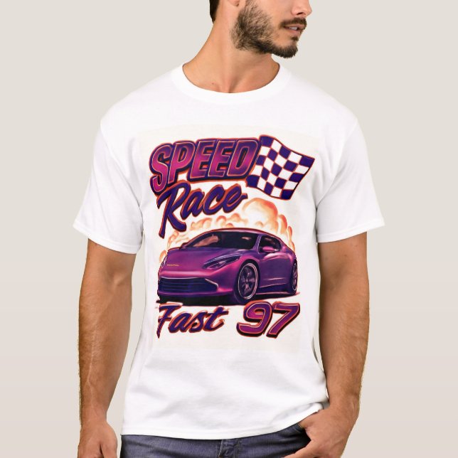 Speed race fast 97  T-Shirt (Vorderseite)
