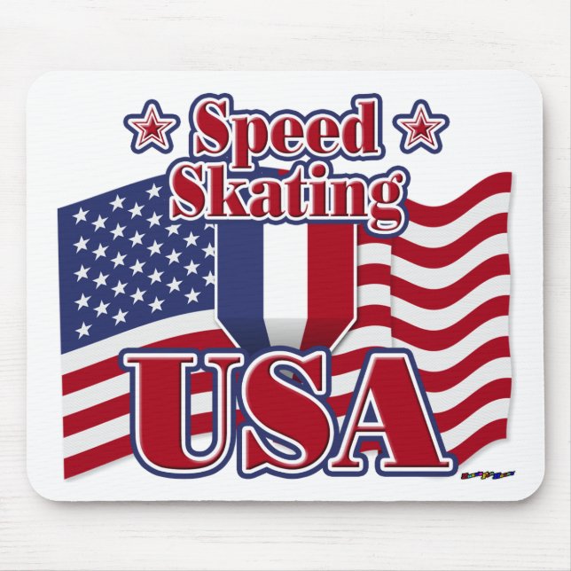 Speed Skaten USA Mousepad (Vorne)