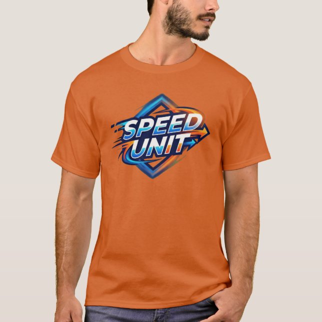 Speed Unit Racing Logo T-Shirt (Vorderseite)