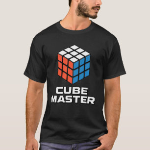 Speedcubing 3x3 Würfel Löser Speedcuber Meister T-Shirt