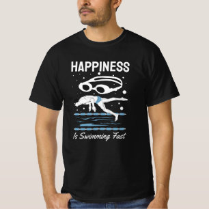Speedo Swimmer - Glück ist Schwimmen T-Shirt