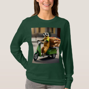 Speedservice: Meerkat liefert Pizza in Tuk-Tuk T-Shirt