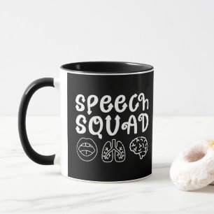 Speedsquad SLP Speech Language Pathologe Funny Tasse