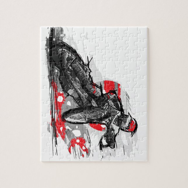 Speedway-flacher Bahn-Motorrad-Rennläufer (Vertikal)