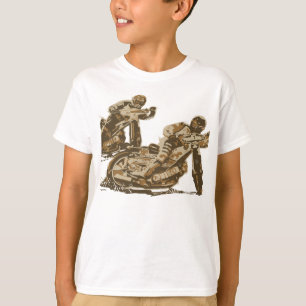 Speedway-Motorrad-Rennläufer T-Shirt