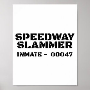 Speedway Slammer. Gefängnisinsasse 47 Kostüm _1 Poster