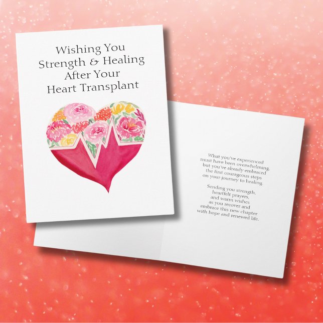 Speedy Erholung von Herztransplantation Herztransp Karte (Von Creator hochgeladen)