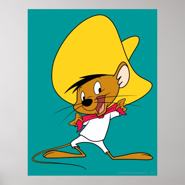 SPEEDY GONZALES™ Krawatte Poster (Vorne)