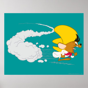 SPEEDY GONZALES™ läuft in Farbe Poster